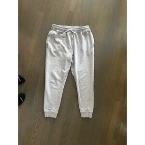 Gymshark Mens Joggers Sweatpants Grey Logo Size L Athleisure‎ Comfort